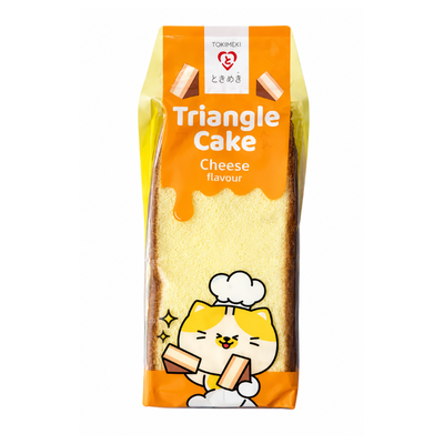 Gâteau moelleux triangulaire saveur fromage - TOKIMEKI - 90g