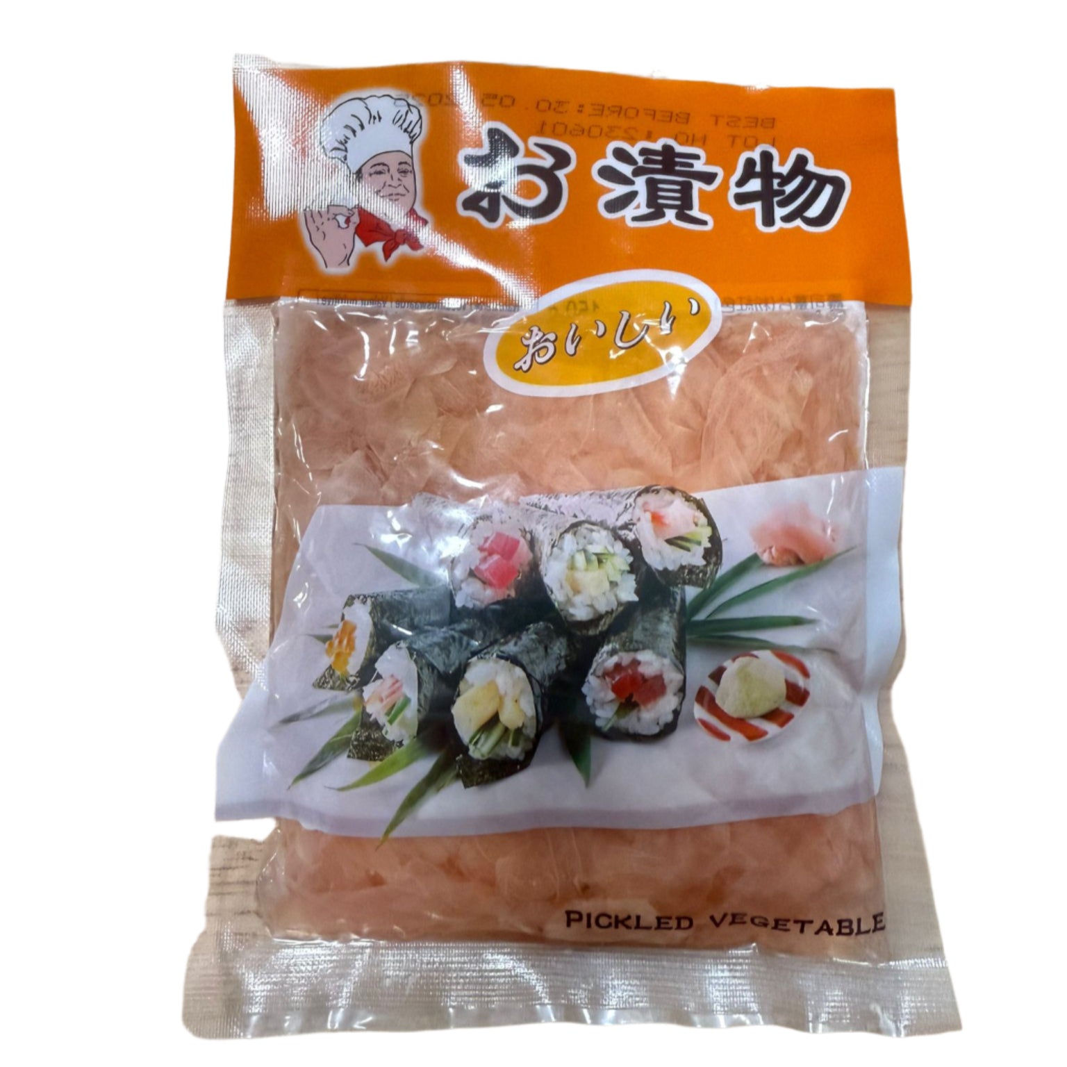 Gingembre Rose mariné pour sushi - 110g