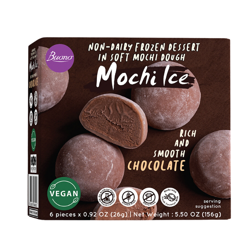 Glace mochi au chocolat - Buono - 156g