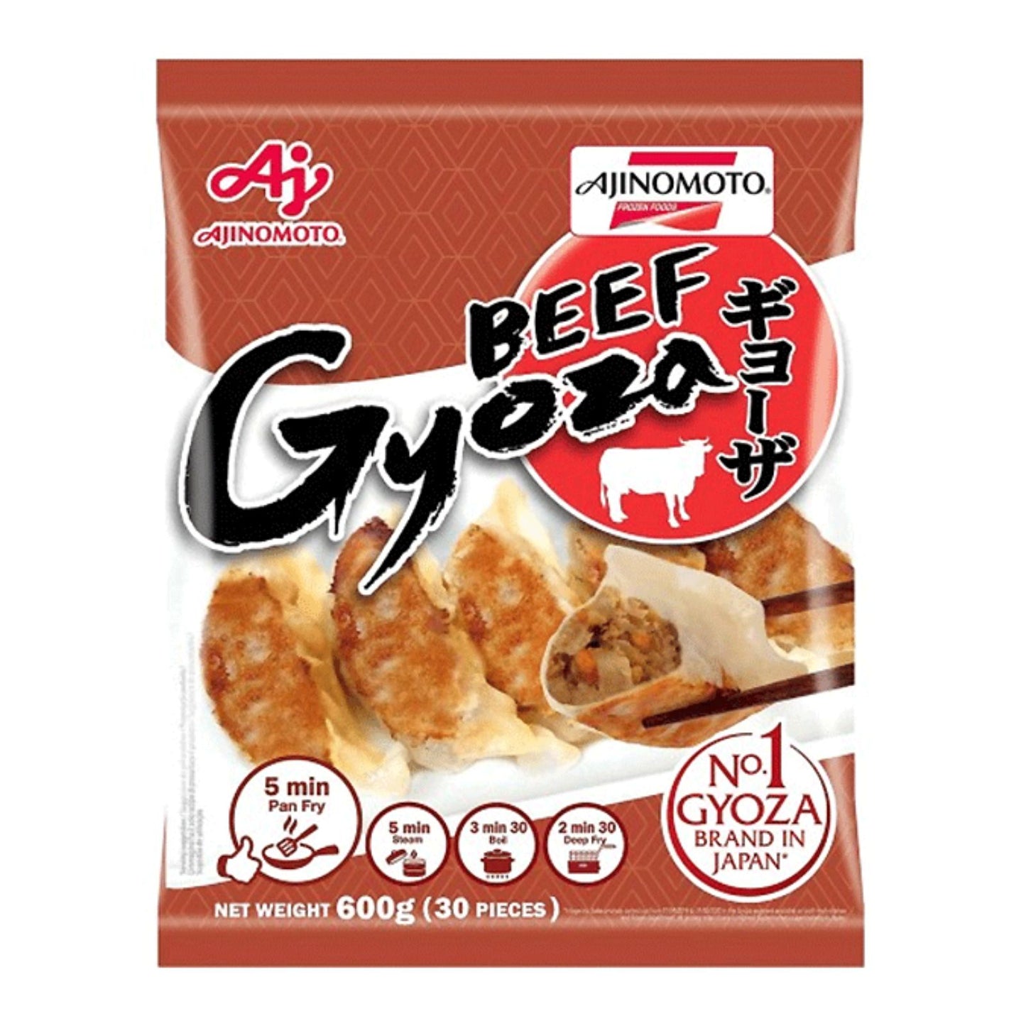 Gyoza boeuf légumes - 30 pcs - AJINOMOTO  - 600g