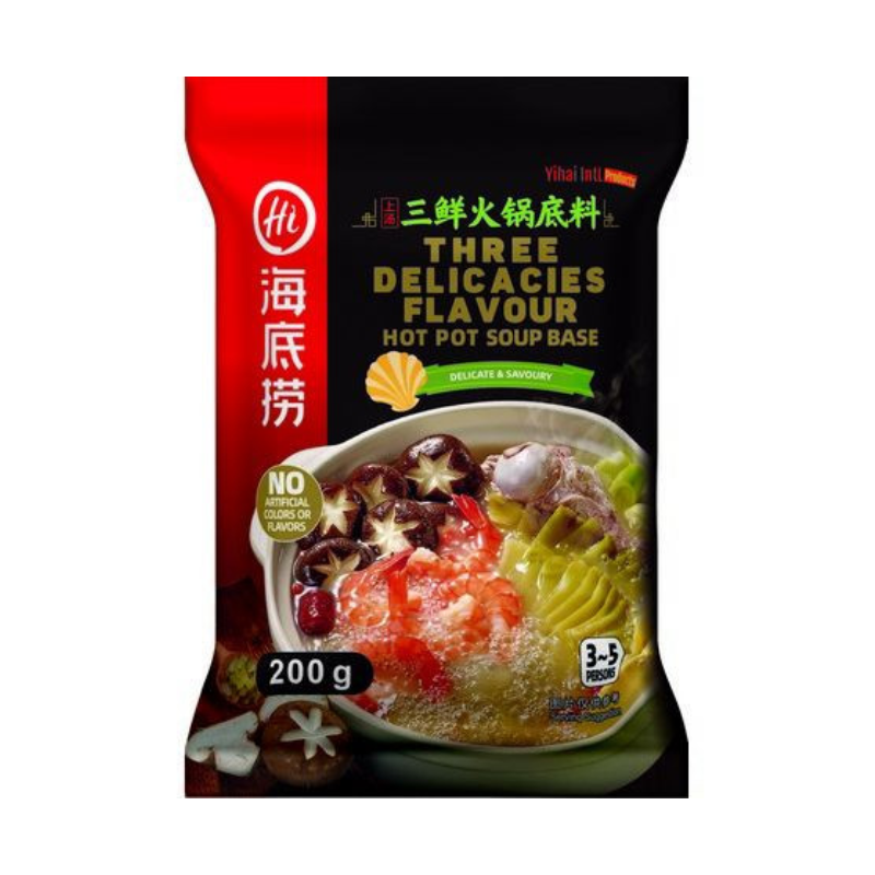 Hot Pot Soupe à Base de Trois Délices - HAIDILAO - 200g
