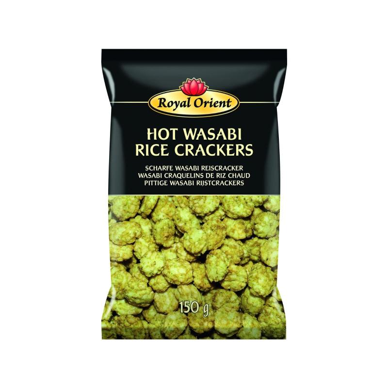 Crackers de Riz au Wasabi Épicé - Royal Orient - 150g