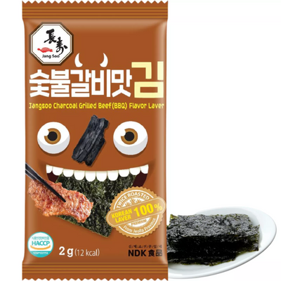 Charcoal Grilled Beef Laver - JANGSOO - 2g