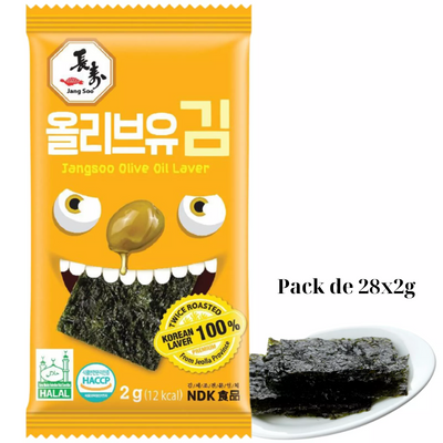 Olive Oil Laver - JANGSOO - Pack de 28x2g