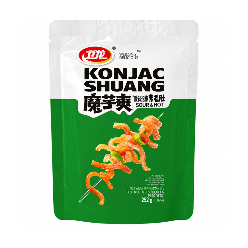 Konjac Shuang épicé aigre-doux - WEILONG - 252g