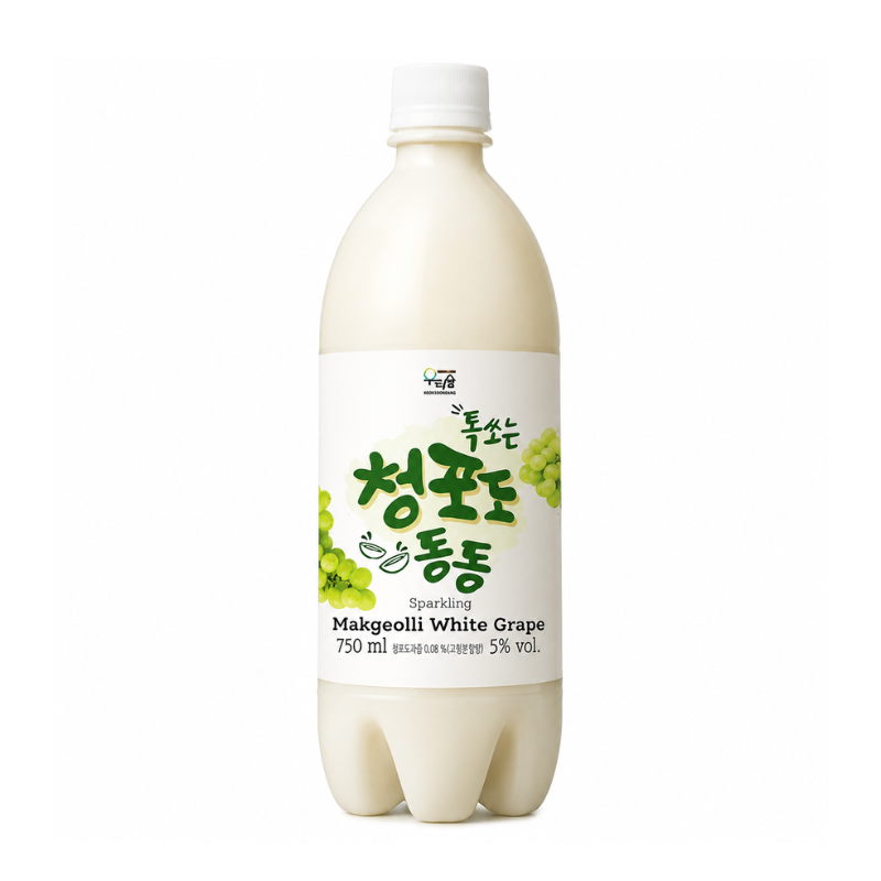 Makgeolli coréen saveur raisin - WOORISOOL - 750ml