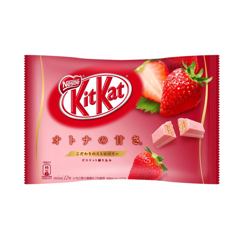 Mini KitKat alla Fragola Otana No Amasa - NESTLÉ - 113g