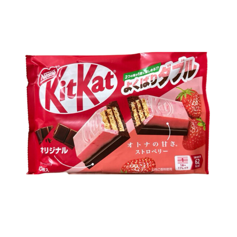 Mini Kit Kat à la Fraise - NESTLE - 116g