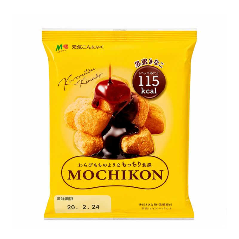 Mochi au kinako et sucre brun - MOCHIKON - 118g