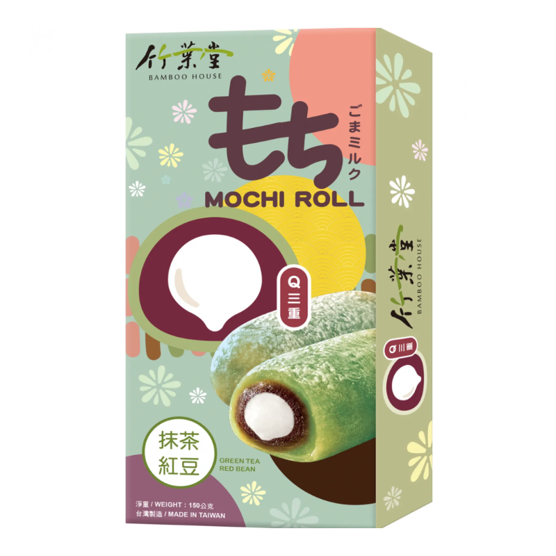 Mochi au thé matcha et haricot rouge Q3 - BAMBOO HOUSE - 150g