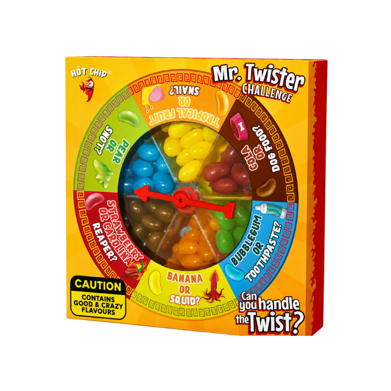 Mr. Twister Challenge snack épicé - HOT CHIP - 120g