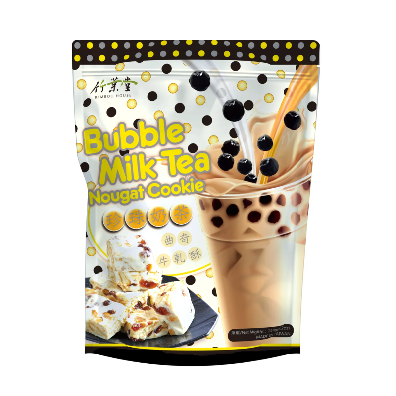 Nougat Cookie au Thé aux Perles (Bubble Tea) – BAMBOO HOUSE – 144 g