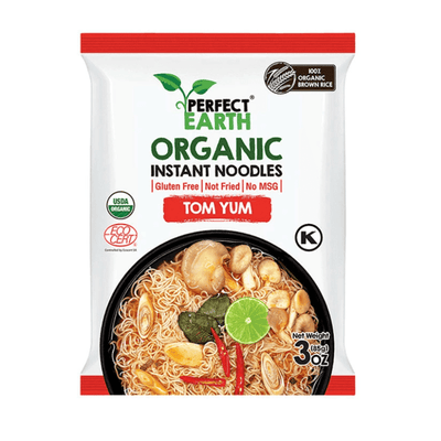 Nouilles Instantanées Bio Tom Yum - PERFECT EARTH - 85g - Hello Asia