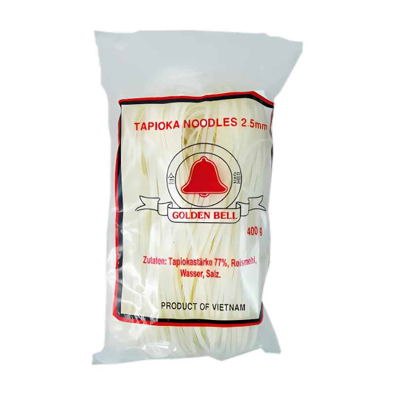 2.5mm Tapioca Rice Noodles 400g | Hello Asia | GOLDEN BELL