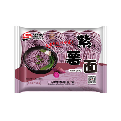 Nouilles fraîches Wheatsun à la patate douce violette - 400g
