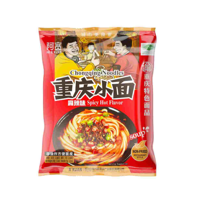 Nouilles instantanées Chongqing goût épicé fort - BAIJIA - 100g