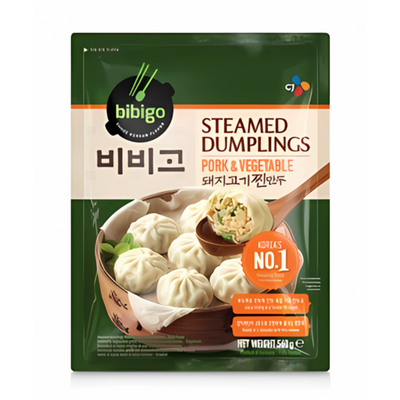 PORK & VEGETABLE STEAMED DUMPLING - BIBIGO - 540g