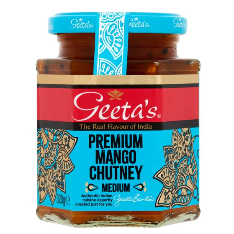 PREMIUM CHUTNEY À LA MANGUE (DOUX) - GEETA'S - 320g