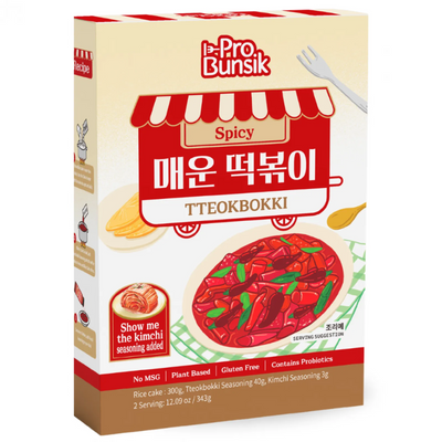 Tteokbokki Spicy - PROBUNSIK - 343g