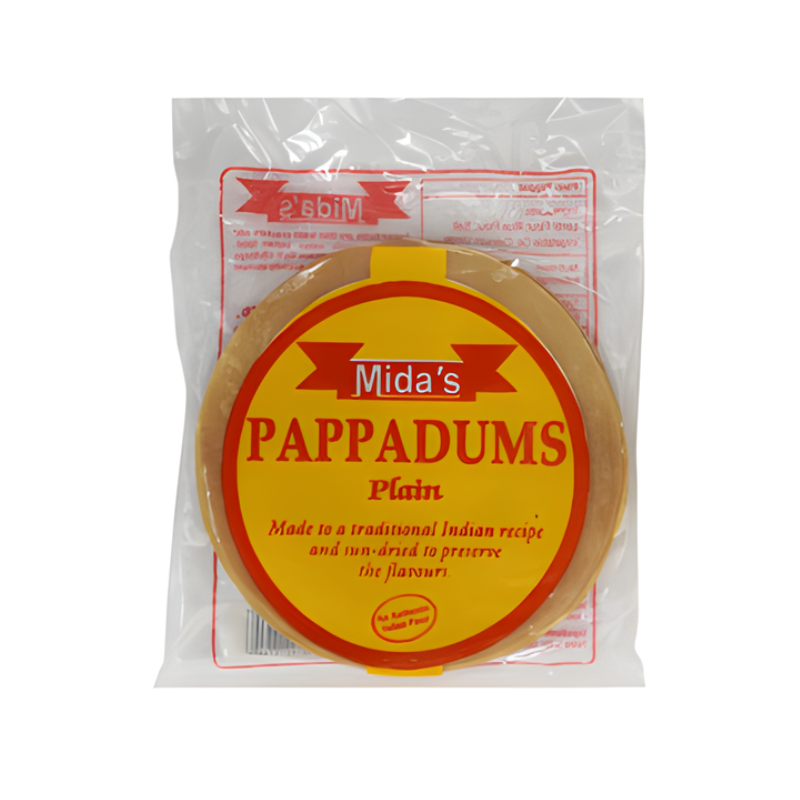 Pappadums “au naturel” - MIDA'S - 200g
