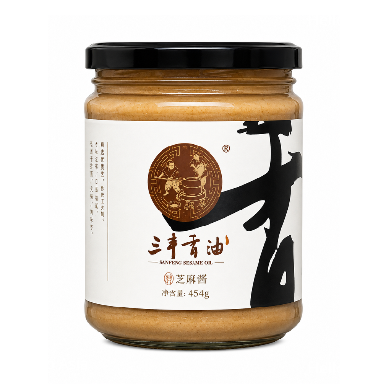 Pâte de sésame blanc - SANFENG - 454g
