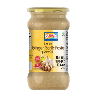 Pâte d’ail et de gingembre à l’huile - ASHOKA  - 300g