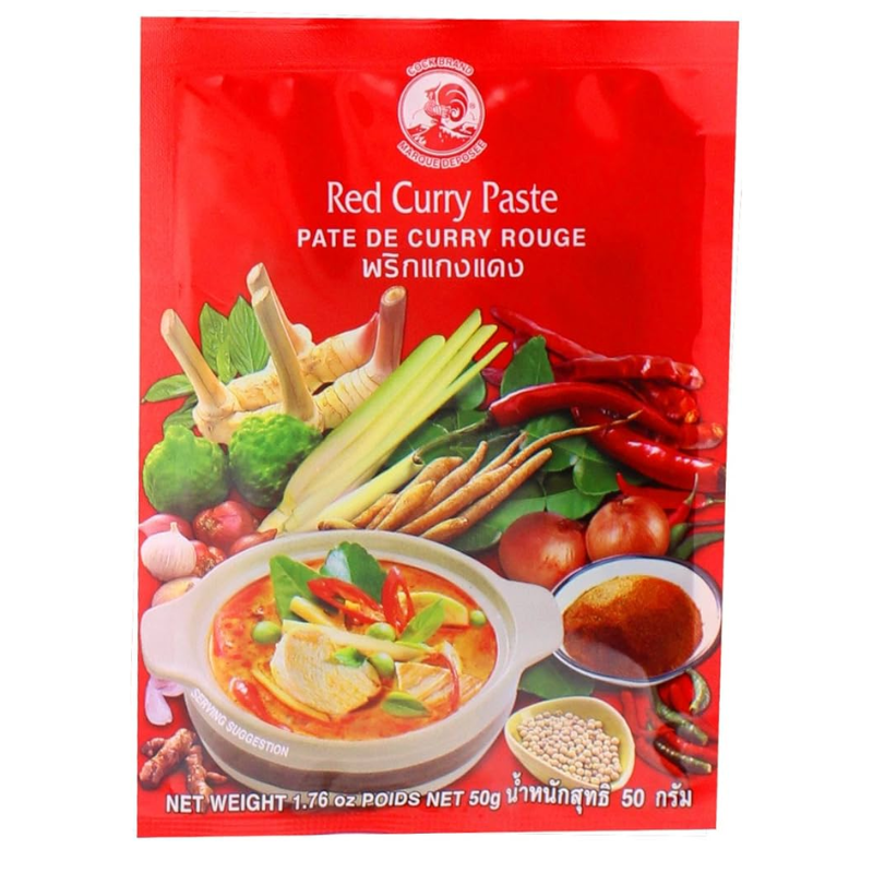 Pâte de Curry Rouge - COCK - 50g