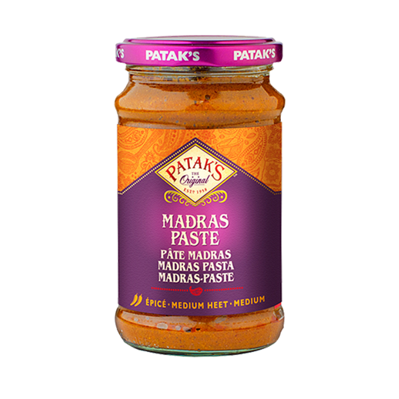 Pâte de curry Madras - PATAK'S - 312g