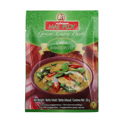 Pâte de curry verte thaï - MAE PLOY - 50g