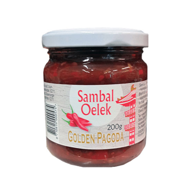 Pâte de piment Sambal Oelek - GOLDEN PAGODA - 200g