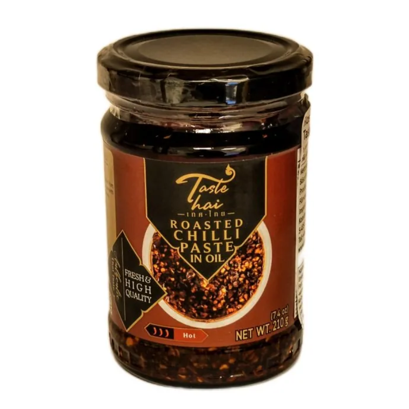 Pâte de piment rôti dans l’huile - Taste Thai - 210g