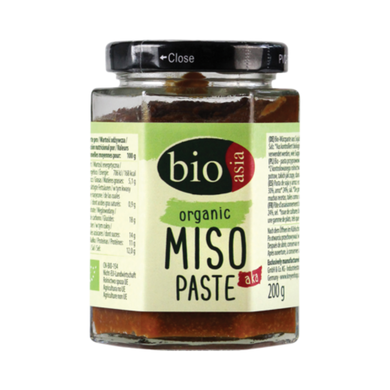 Pâte de soupe Miso biologique (Aka) - BIOASIA - 200g