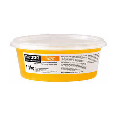Perles éclatantes saveur pêche - OBOBA - 1,1kg