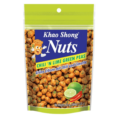 Petits pois au gout TOMYUM ( piment et citron vert) - 120g - Hello Asia