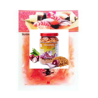 Gingembre Rose mariné pour sushi - Endo - 110g