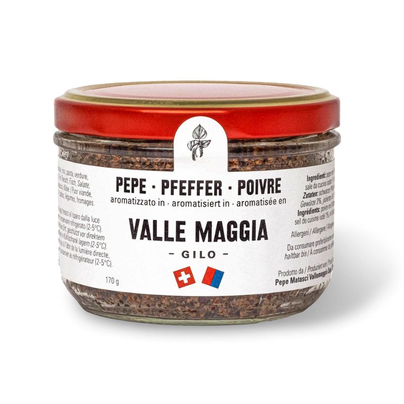 Poivre aromatisé à la Valle Maggia - 170g