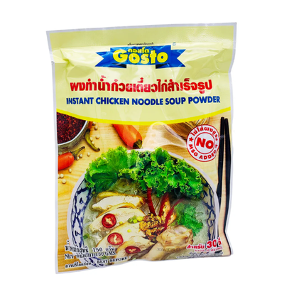 Poudre pour soupe de nouilles au poulet instantanée - GOSTO - 150g