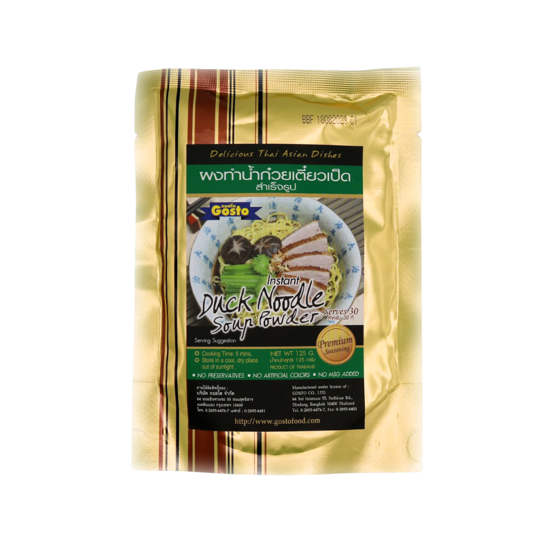 Poudre pour soupe instantanée de nouilles au canard - GOSTO - 125g