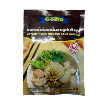 Poudre pour soupe instantanée de nouilles au porc - GOSTO - 150g