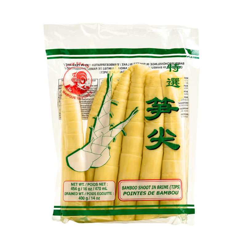 Bambussprossen in Salzlake, vakuumverpackt - COCK - 454 g