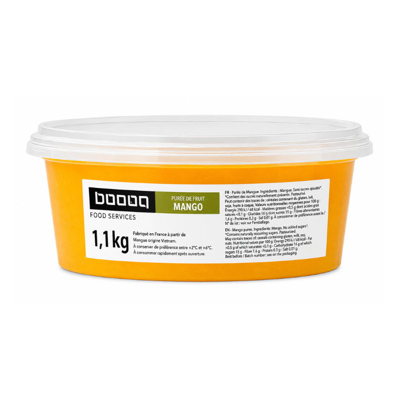 Purée de mangue - OBOBA - 1,1kg