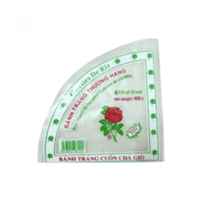 Feuilles de Riz 1/4 Of 31cm - ROSE - 400g - Hello Asia