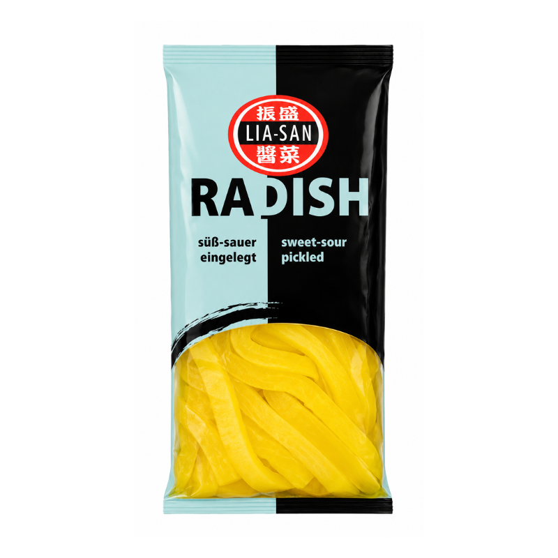 Radis mariné en lamelles (Takuan) - ITA-SAN - 350g