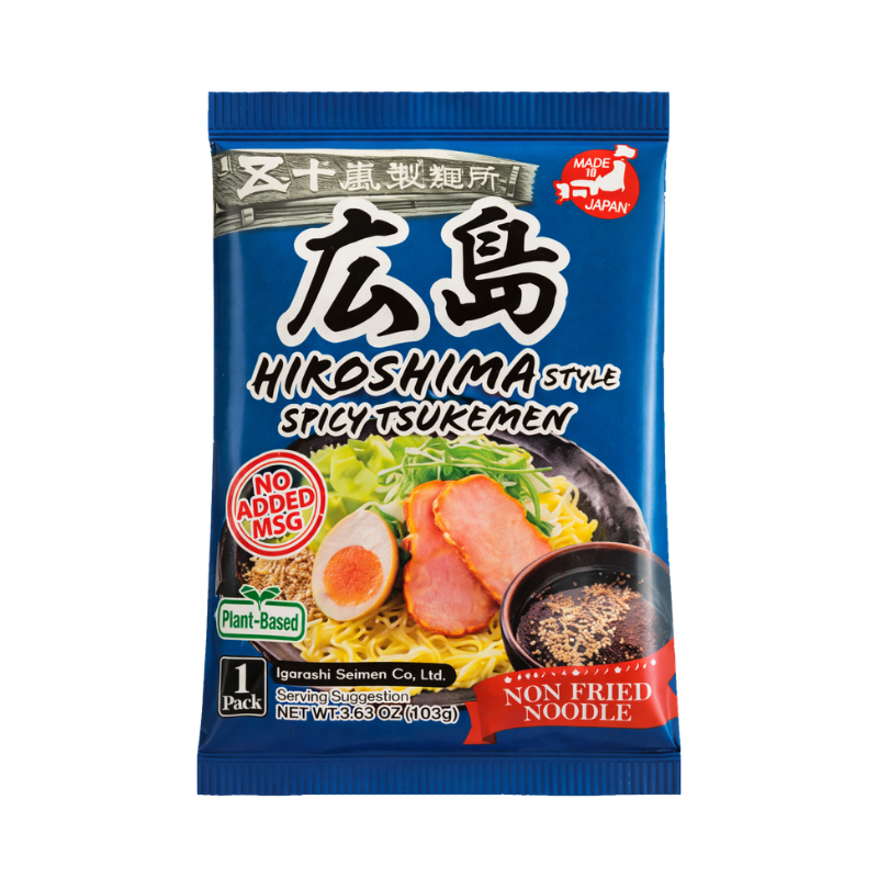 Ramen Tsukemen d’Hiroshima - IGARASHI SEIMEN - 100g