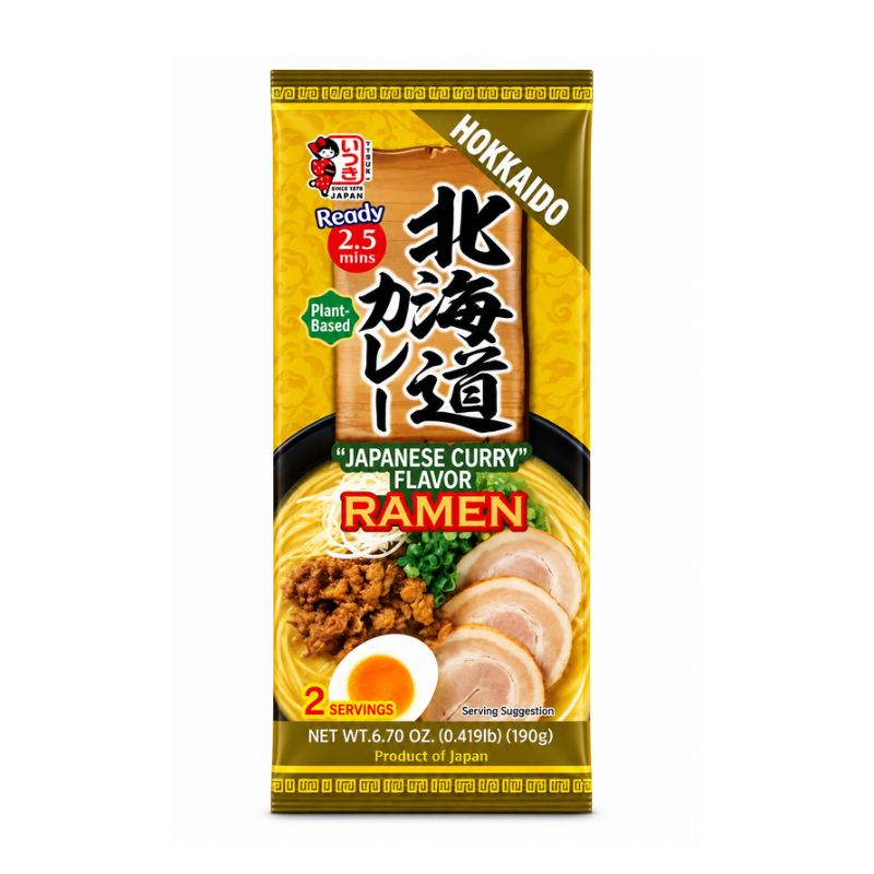 Ramen Hokkaido au Curry - ITSUKI - 190g