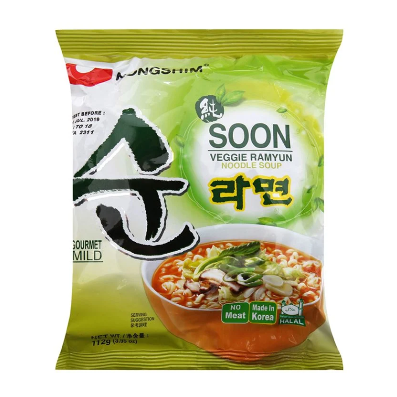 Ramyun Végétarien Soon - NONG SHIM - 112g