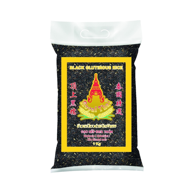 Riz gluant noir - ROYAL THAI RICE - 1kg