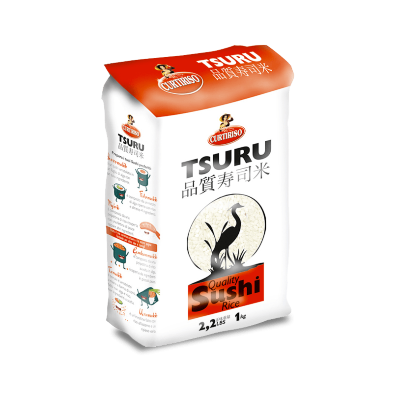 Riz pour sushi - TSURU - 1kg