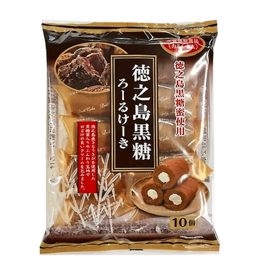 Roulé éponge au sucre noir de YAMAUCHI CONFECTIONERY - 140g