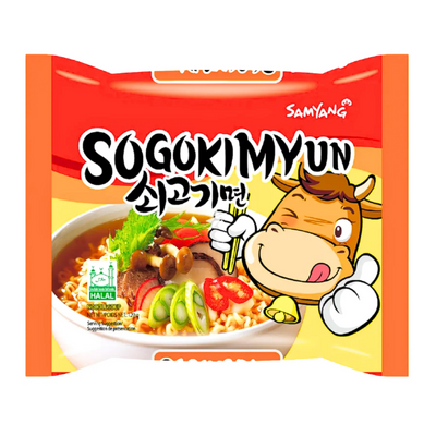 Sogokimyun Ramen Beef - SAM YANG - 120g